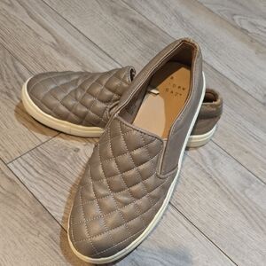 Target Quilted Slip-On Sneakers - Brown